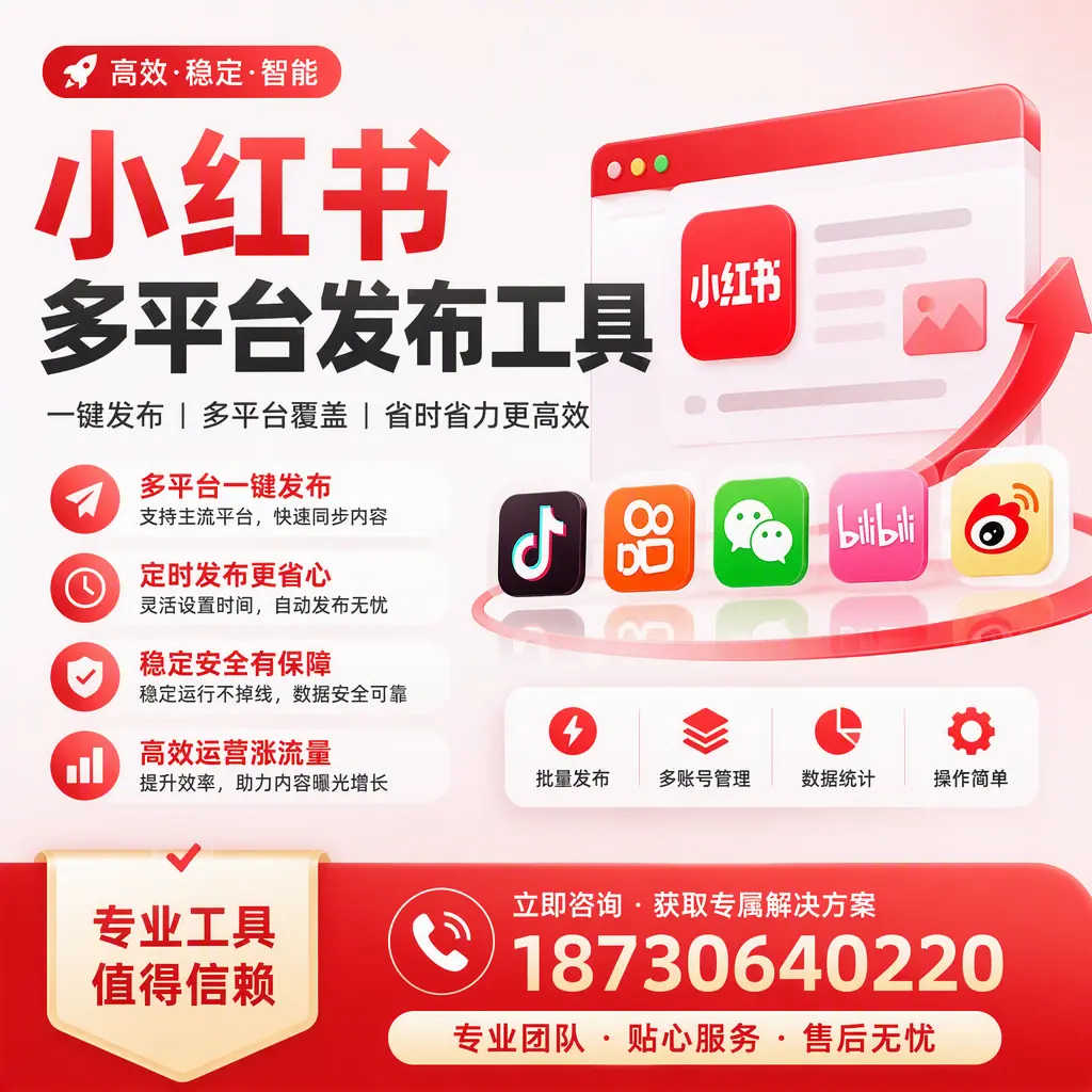 在 平凉 小红书多平台发布工具的市场前景分析